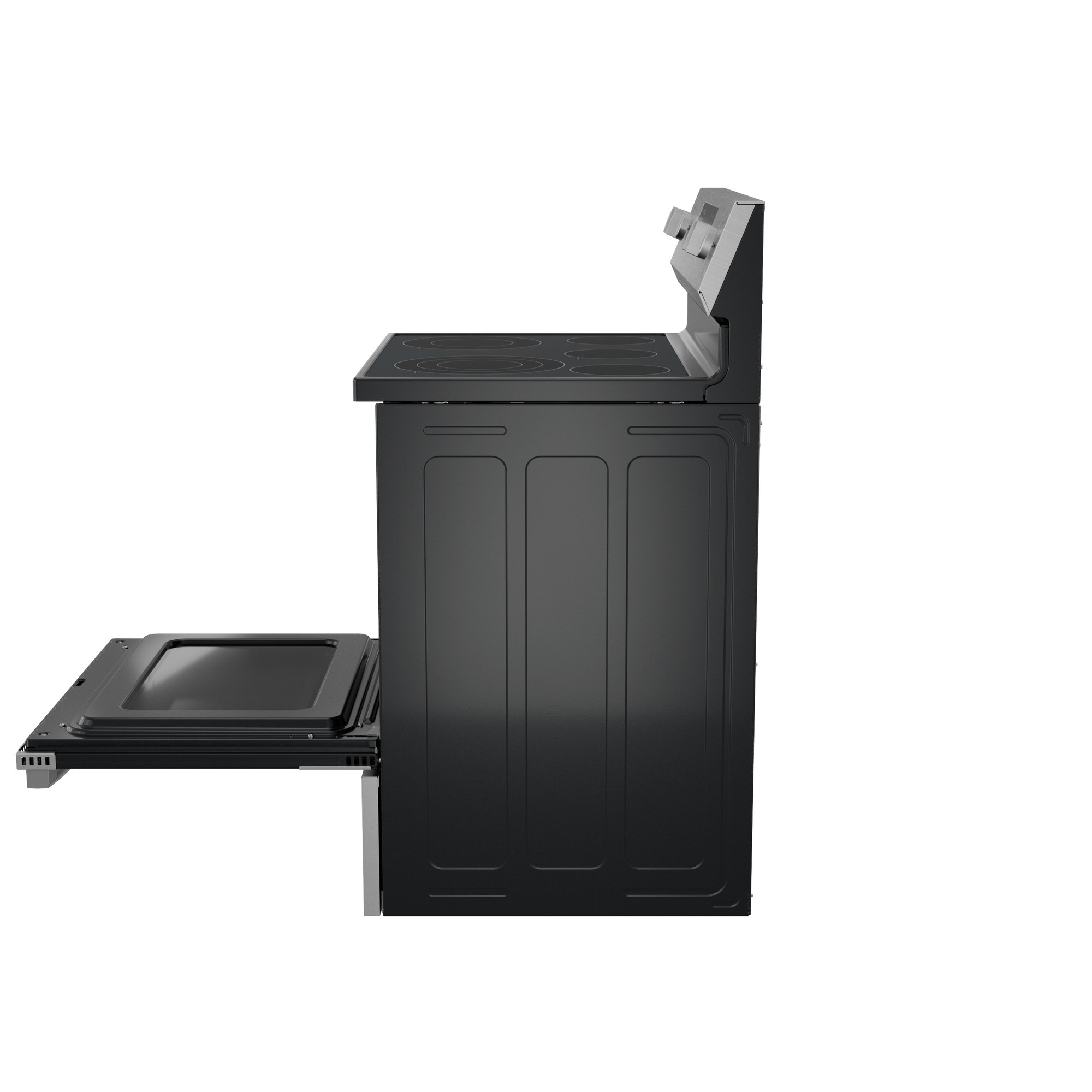 30” Smart Free-Standing Electric Convection Range with No Preheat Air Fry and EasyWash Oven Tray PRF700AYFS