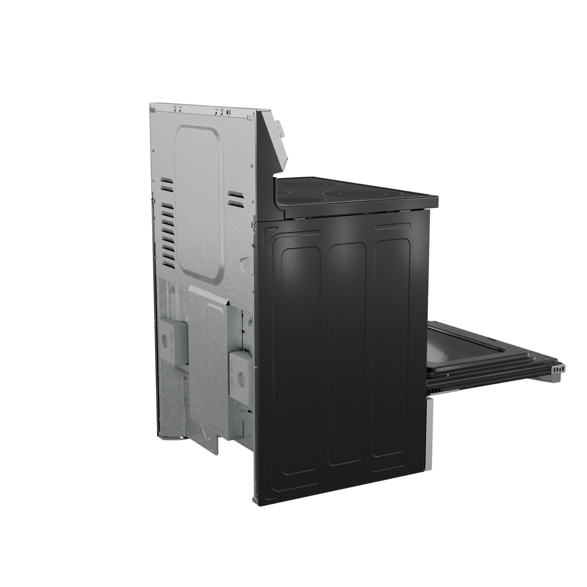 30” Smart Free-Standing Electric Convection Range with No Preheat Air Fry and EasyWash Oven Tray PRF700AYFS