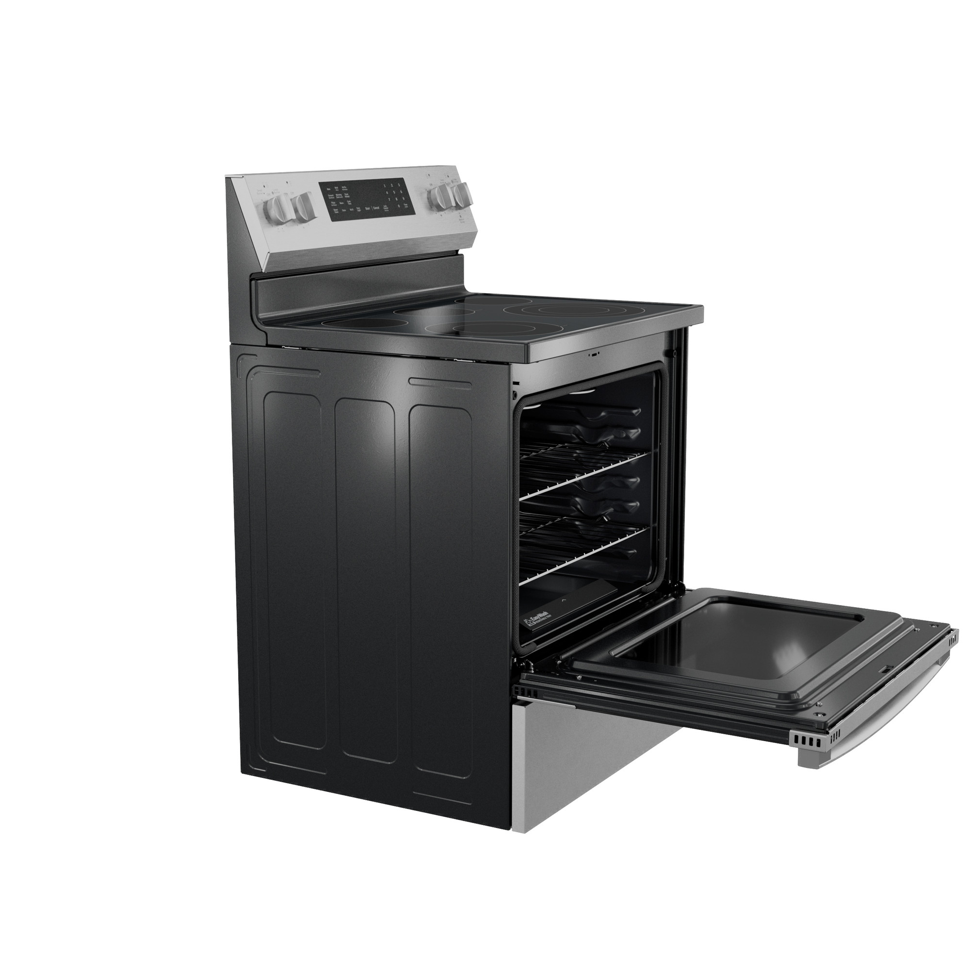 30” Smart Free-Standing Electric Convection Range with No Preheat Air Fry and EasyWash Oven Tray PRF700AYFS