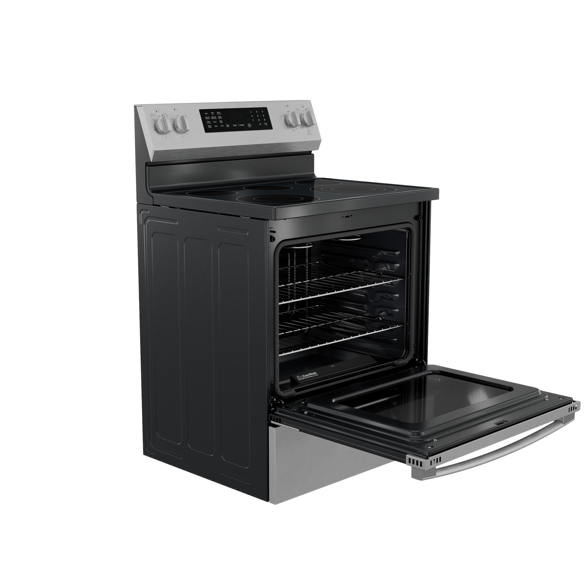 30” Smart Free-Standing Electric Convection Range with No Preheat Air Fry and EasyWash Oven Tray PRF700AYFS