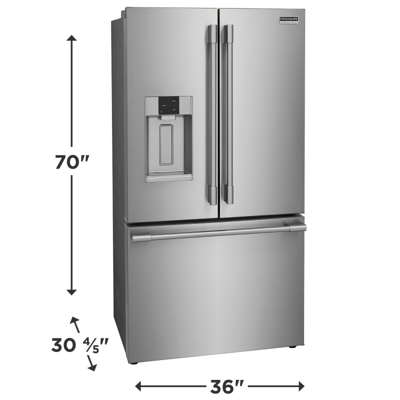 22.6 Cu. Ft. French Door Counter-Depth Refrigerator PRFC2383AF