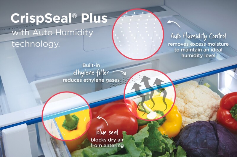 22.6 Cu. Ft. French Door Counter-Depth Refrigerator PRFC2383AF