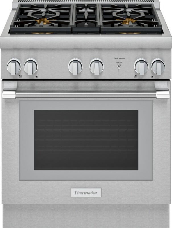 Thermador Gas Professional Range 30" Pro Harmony Standard Depth Stainless Steel PRG304WH Picture 1