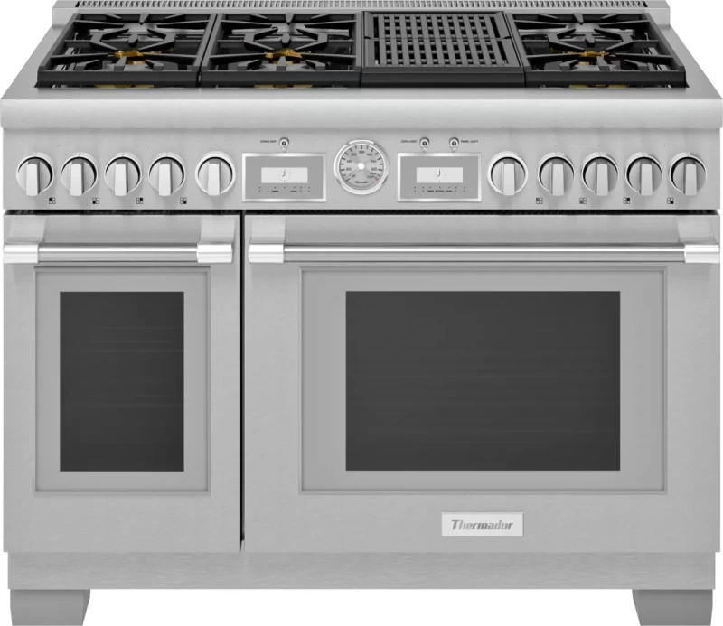 Thermador Gas Professional Range Stainless Steel PRG486WLG Picture 1