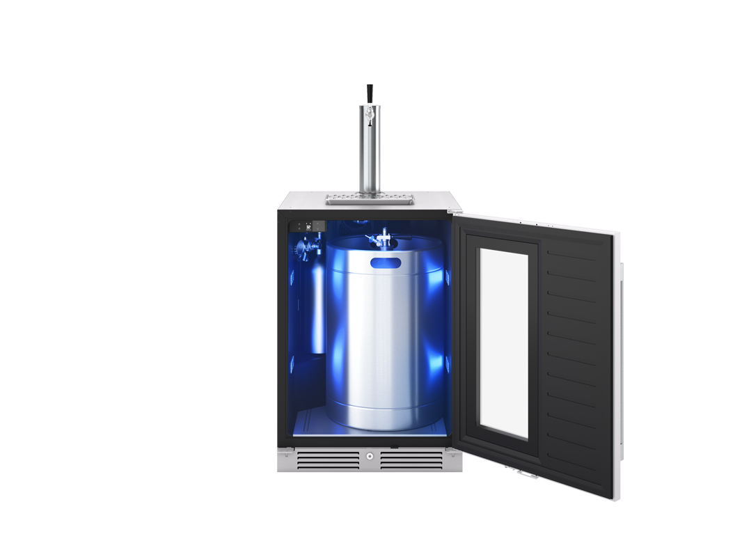 24" Kegerator & Beverage Cooler PRKB24C01AG