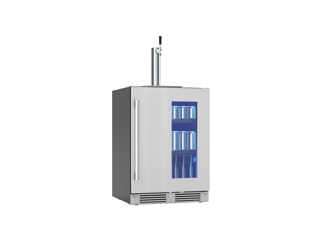 24" Kegerator & Beverage Cooler PRKB24C01AG