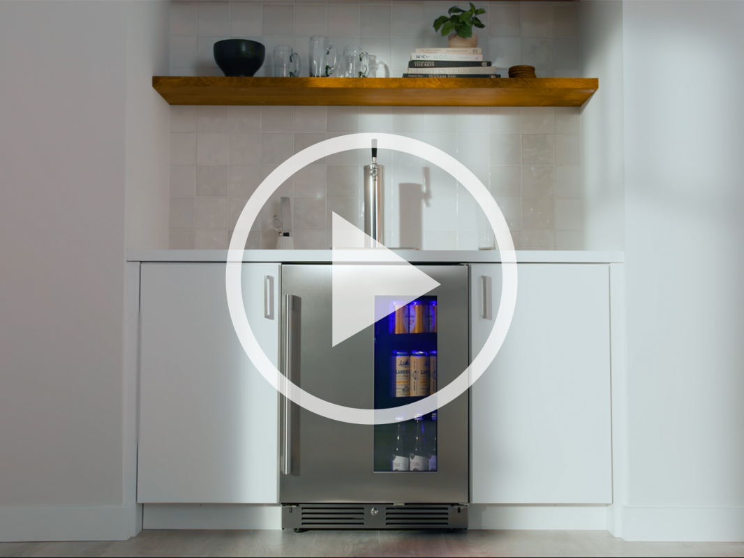 24" Kegerator & Beverage Cooler PRKB24C01AG