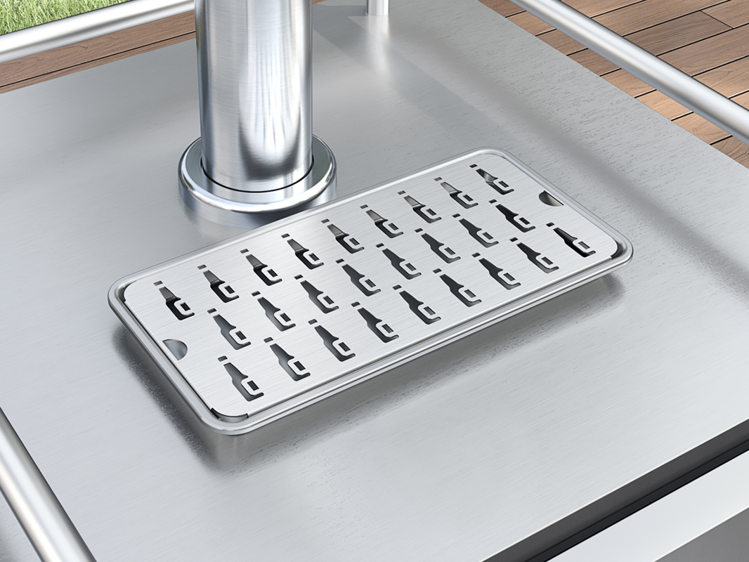 24" Outdoor Kegerator & Beverage Cooler PRKB24C01ASOD