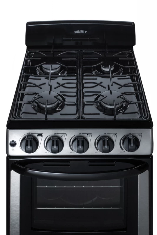 20" Wide Gas Range PRO201SS