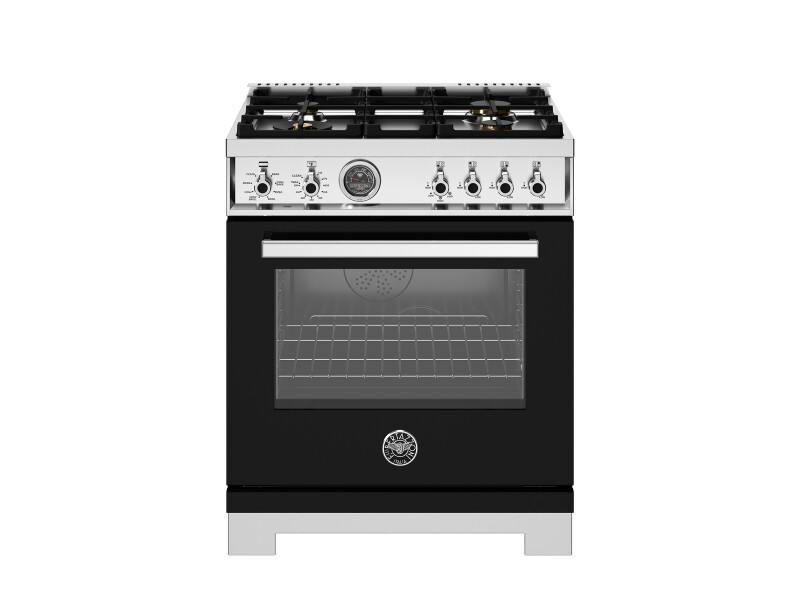 30 inch Dual Fuel Range, 4 Brass Burners, Electric Self-Clean Oven PRO304BFEPROT