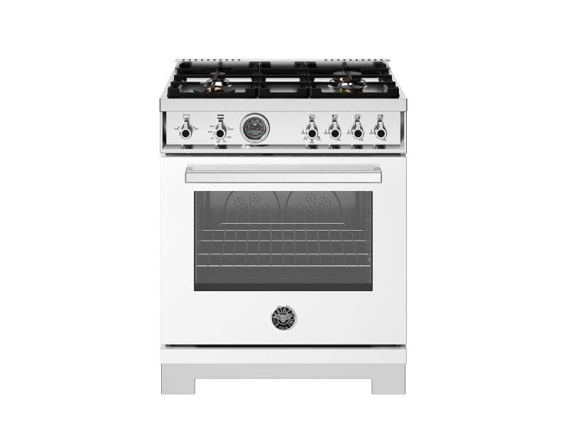 30 inch All Gas Range, 4 Brass Burners PRO304BFGMXT