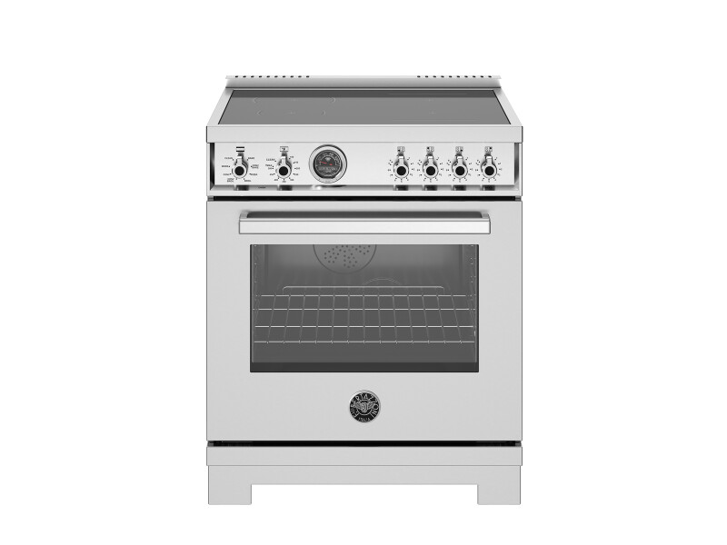 30 inch Induction Range, 4 Heating Zones, Electric Self-Clean Oven PRO304IFEPGIT