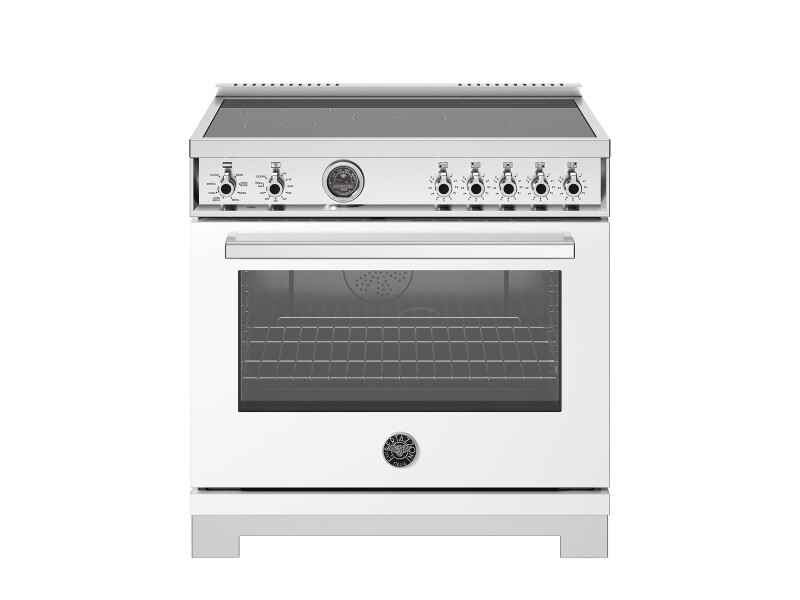 36 inch Induction Range, 5 Heating Zones and Cast Iron Griddle, Electric Self-Clean Oven PRO365ICFEPBIT