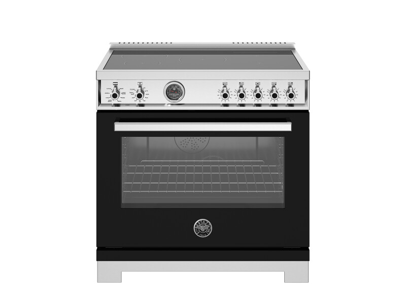 36 inch Induction Range, 5 Heating Zones and Cast Iron Griddle, Electric Self-Clean Oven PRO365ICFEPBIT