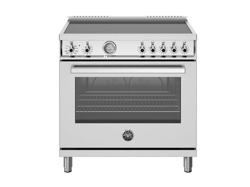 36 inch Induction Range, 5 Heating Zones, Electric Oven PRO365INMXV