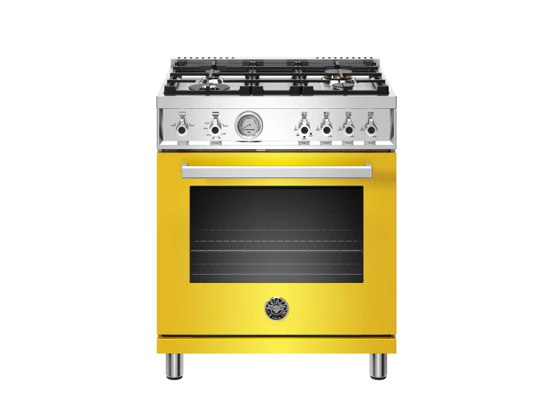 30 inch All Gas Range, 4 Brass Burner PROF304GASGIT