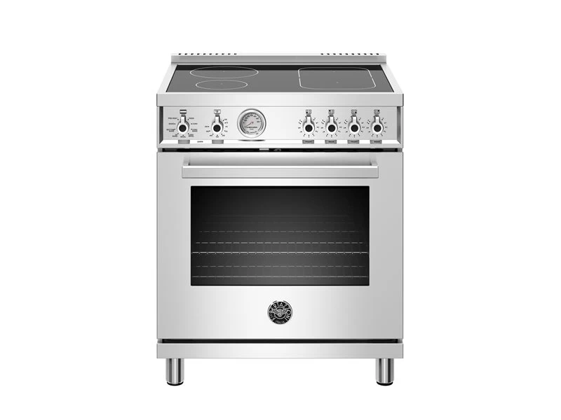 30 inch Induction Range, 4 Heating Zones, Electric Oven PROF304INMXE