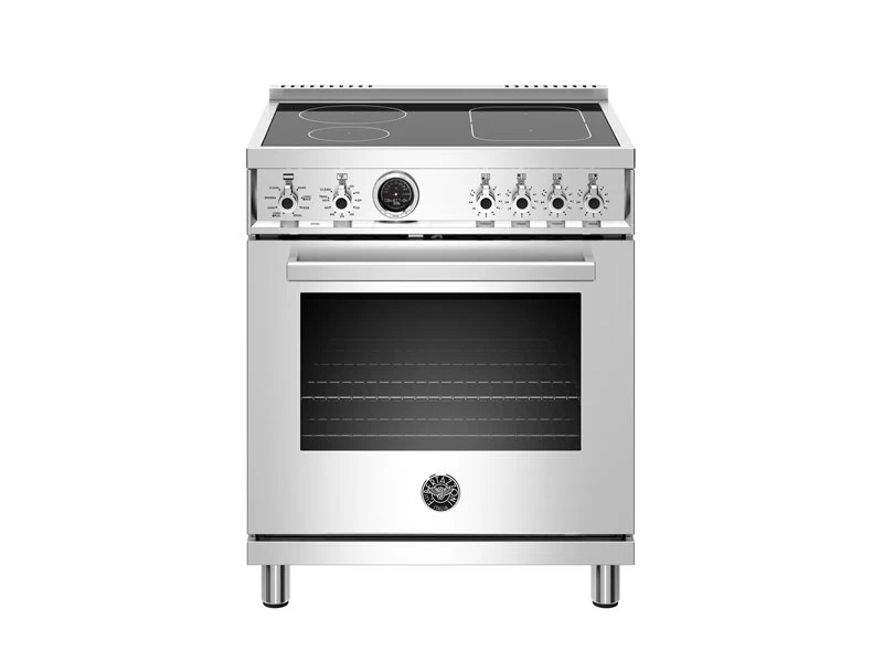 30 inch Induction Range, 4 Heating Zones, Electric Self-Clean Oven PROF304INSXT
