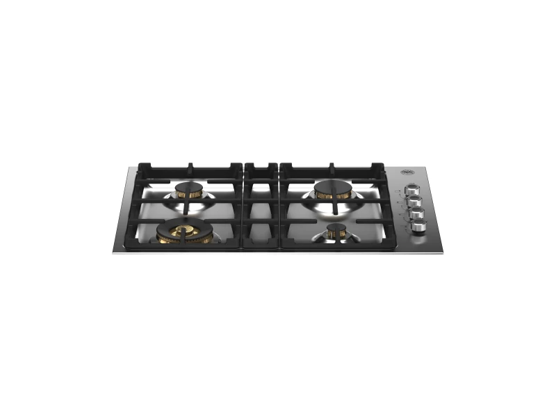 30 Drop-in Gas Cooktop 4 brass burners PROF304QBXT