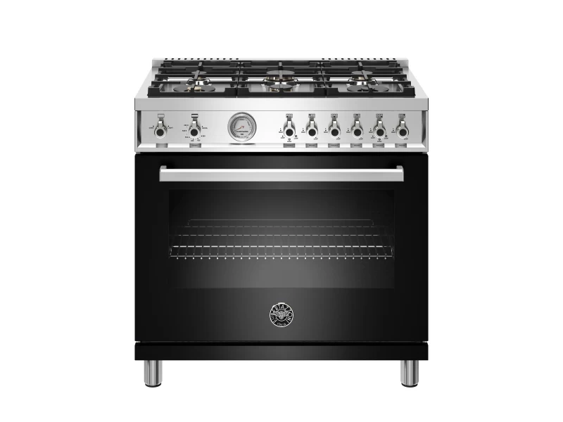 36 inch All Gas Range, 6 Brass Burners PROF366GASNET