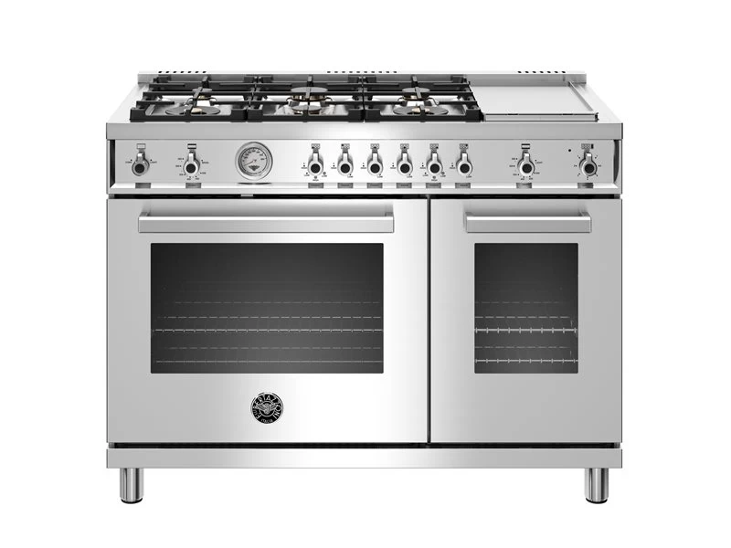 48 inch All-Gas Range 6 Brass Burner and Griddle PROF486GGASXT
