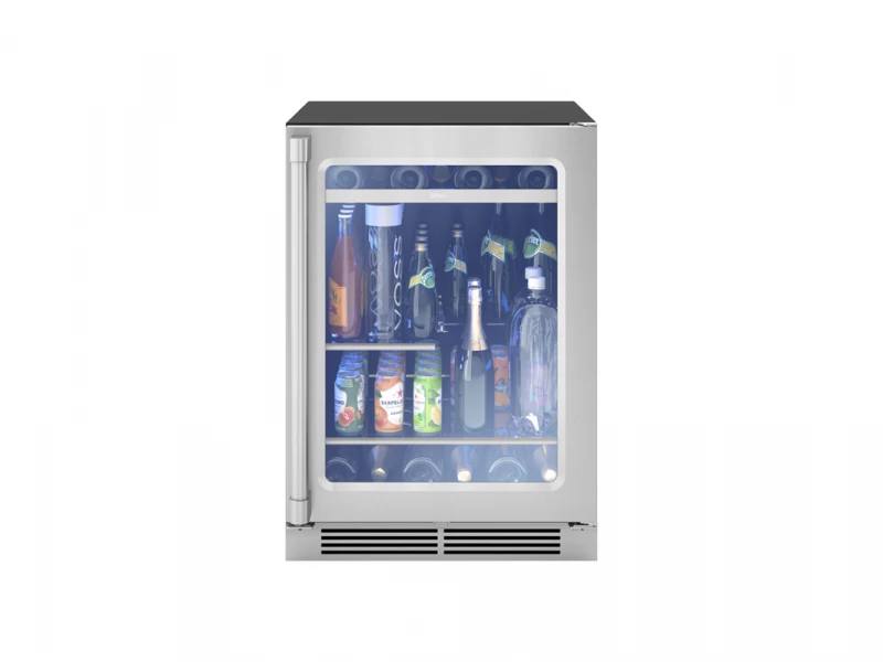 24" Pro Single Zone Beverage Cooler PRPB24C01AG