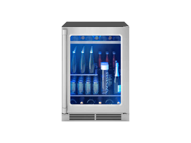 24" Pro Single Zone Beverage Cooler PRPB24C01BG