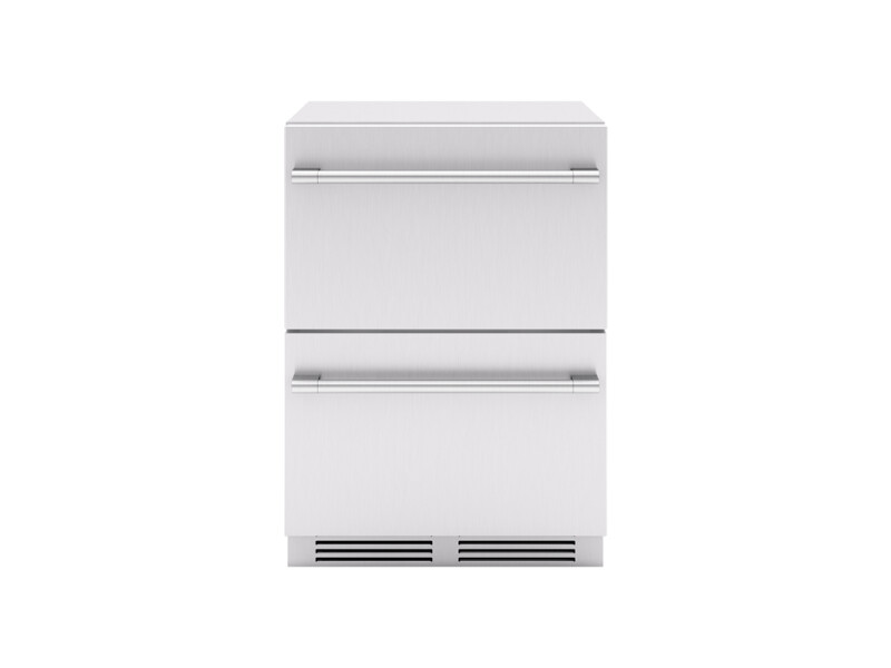 24" Outdoor Dual Zone Refrigerator Drawers PRRD24C2ASOD