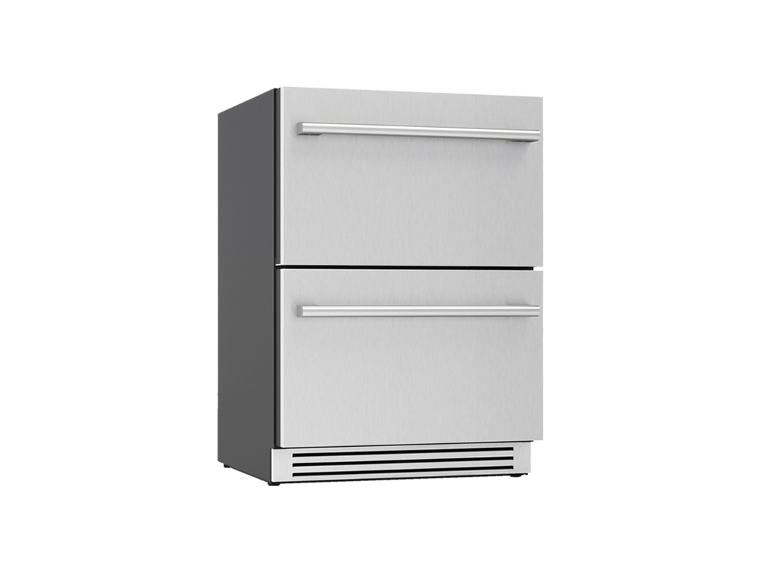 Presrv Refrigerator & Freezer Drawers 2 Zones PRRFD24C2AS