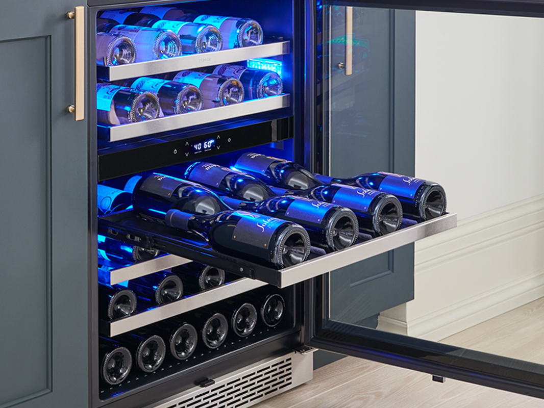 Dual Zone Wine Cooler PRW24C02BG