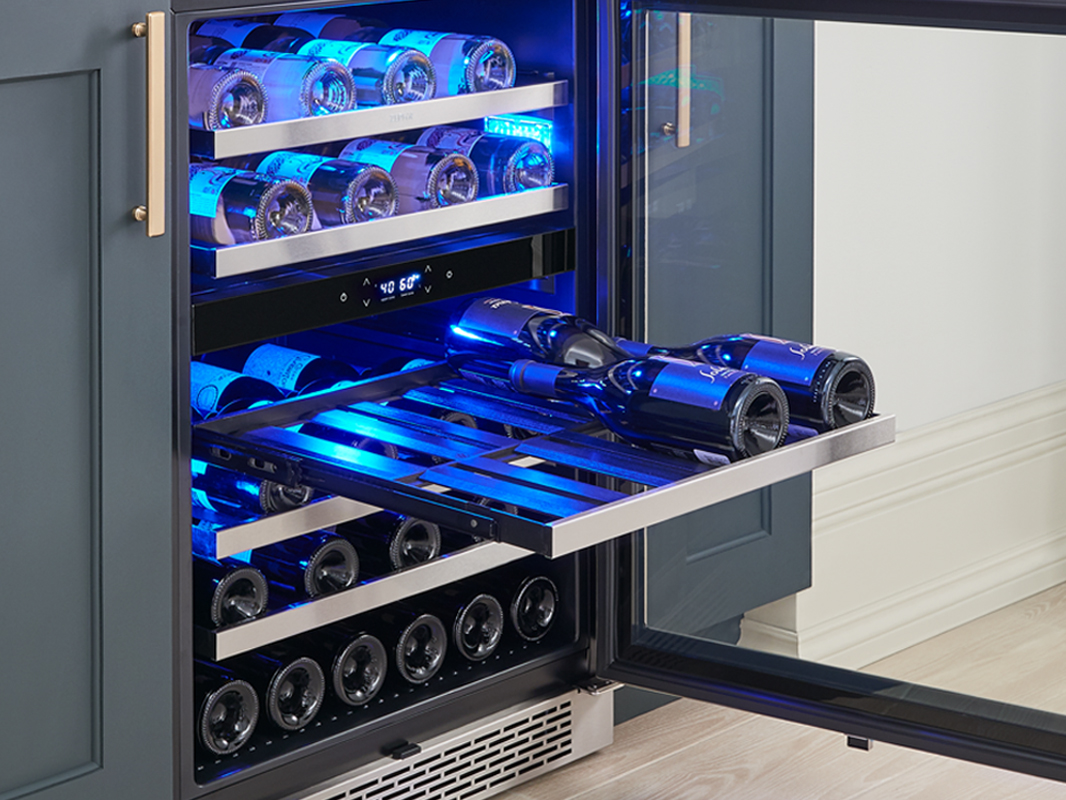 Dual Zone Wine Cooler PRW24C02BG