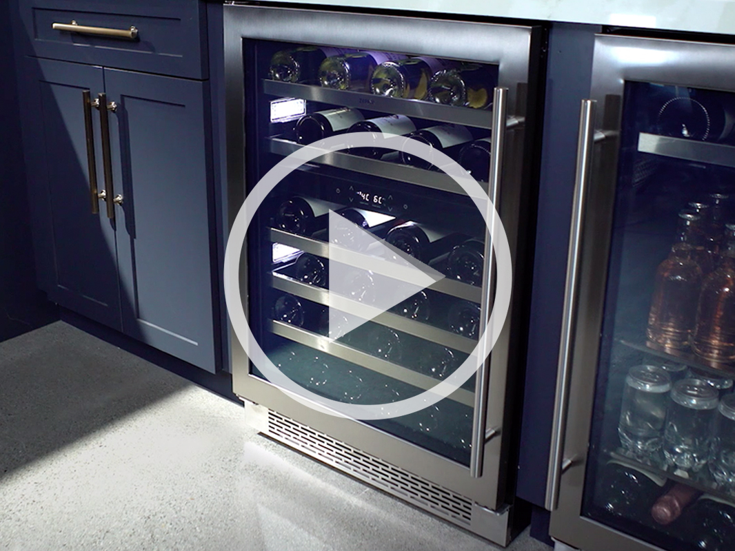 Dual Zone Wine Cooler PRW24C02BG