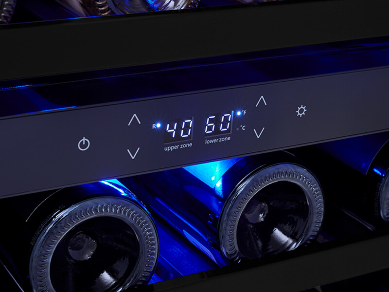 24" Panel Ready Dual Zone Wine Cooler PRW24C02BPG