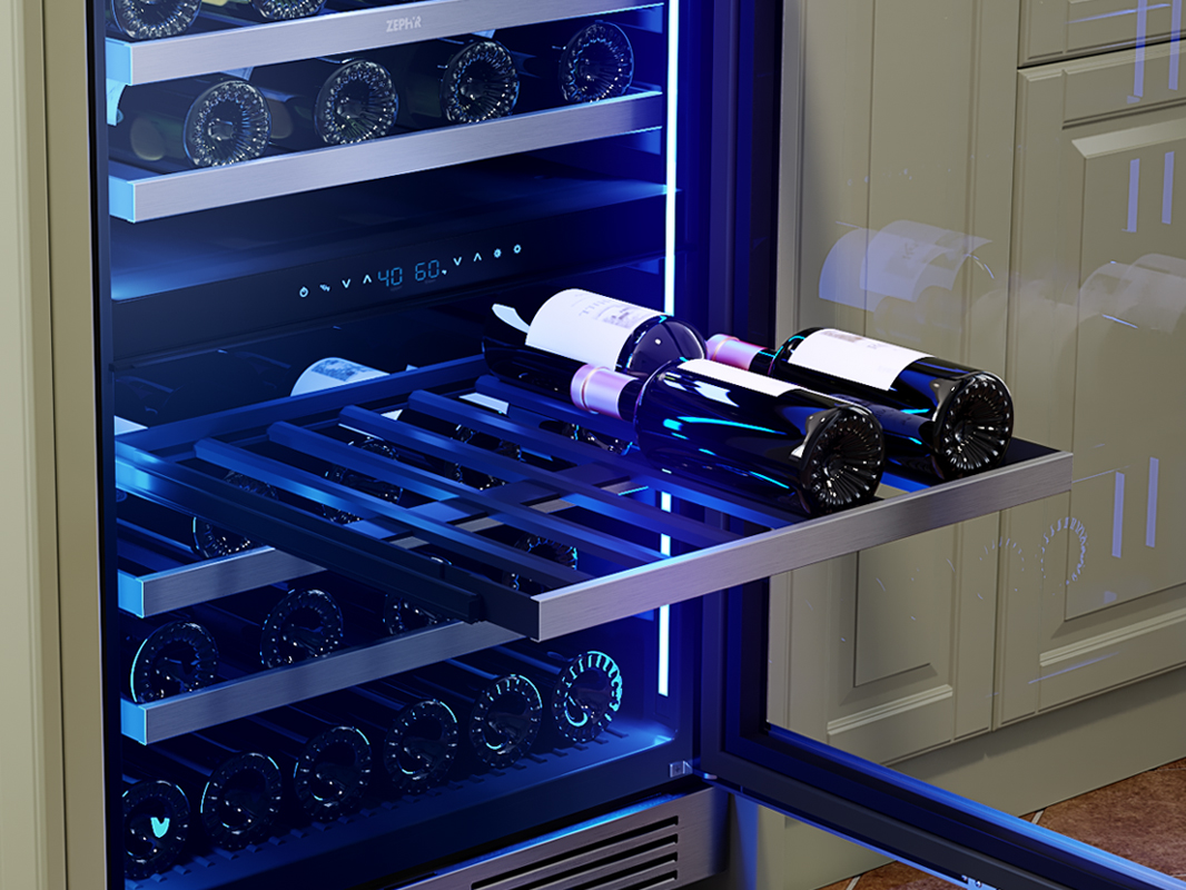 24" Dual Zone Wine Cooler PRW24C02CG