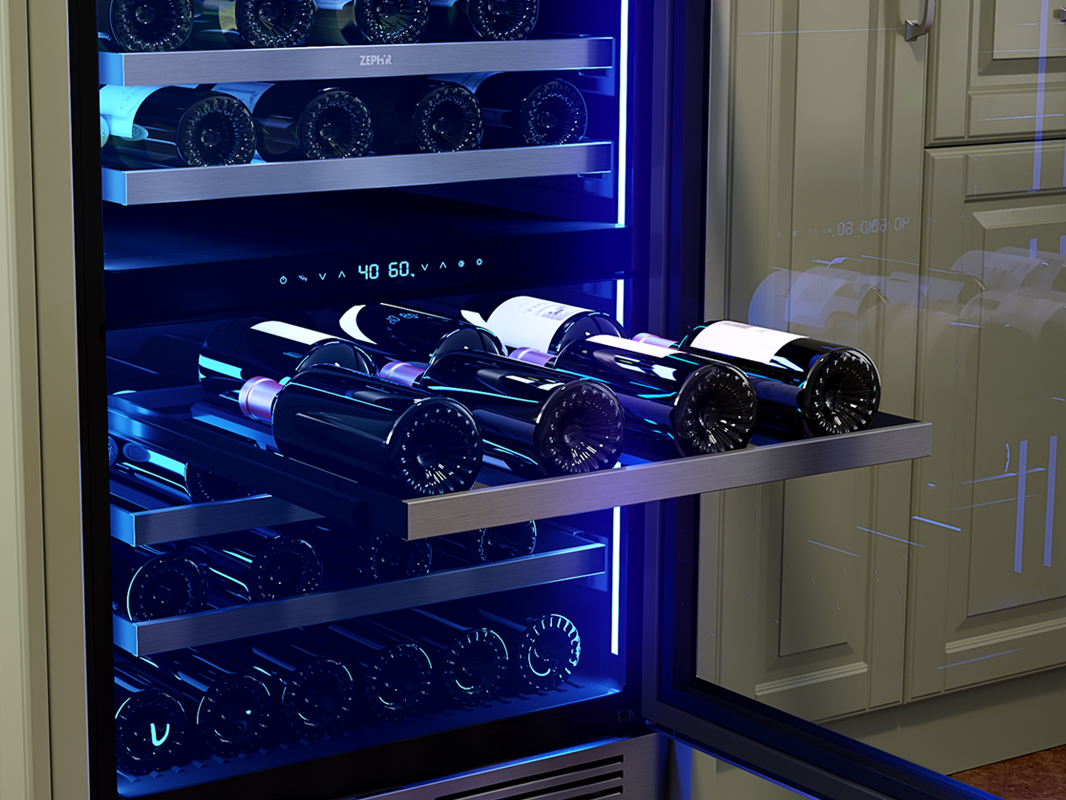 24" Dual Zone Wine Cooler PRW24C02CG