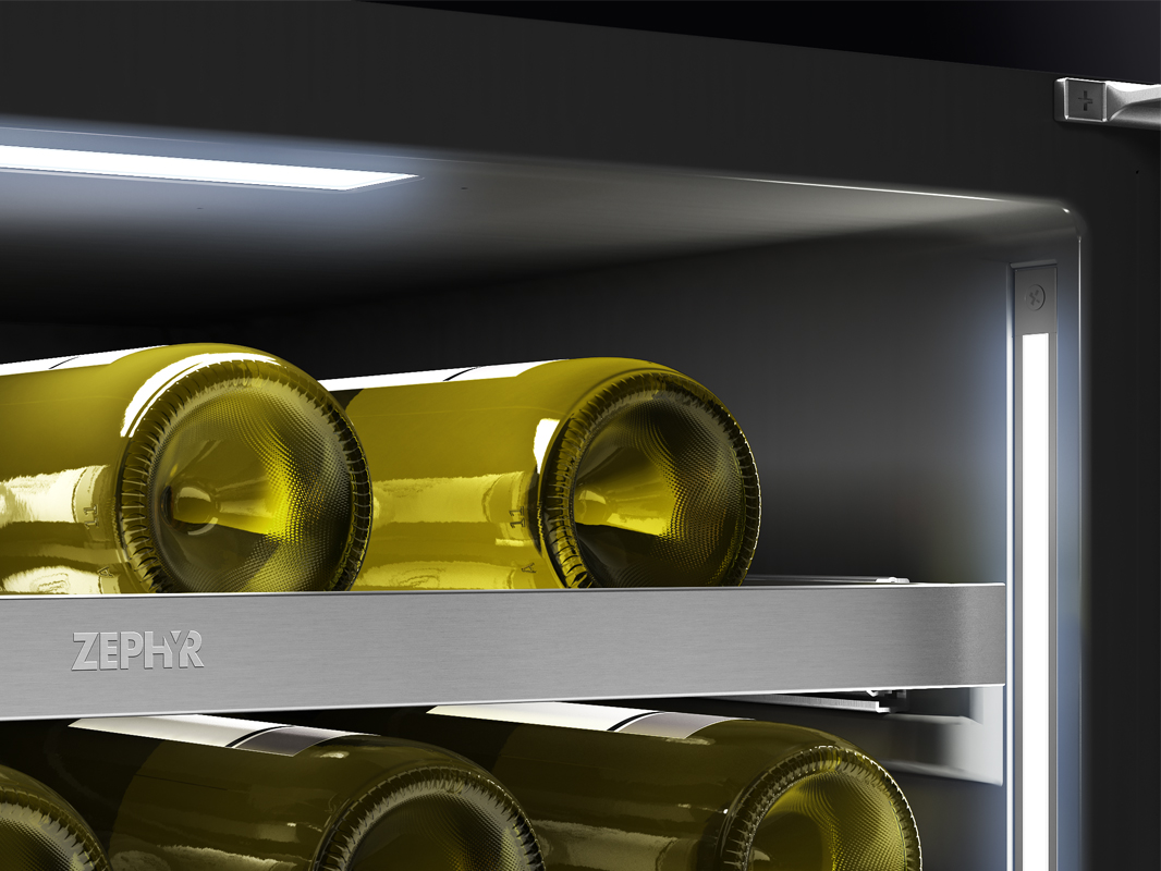 24" Dual Zone Wine Cooler PRW24C02CG