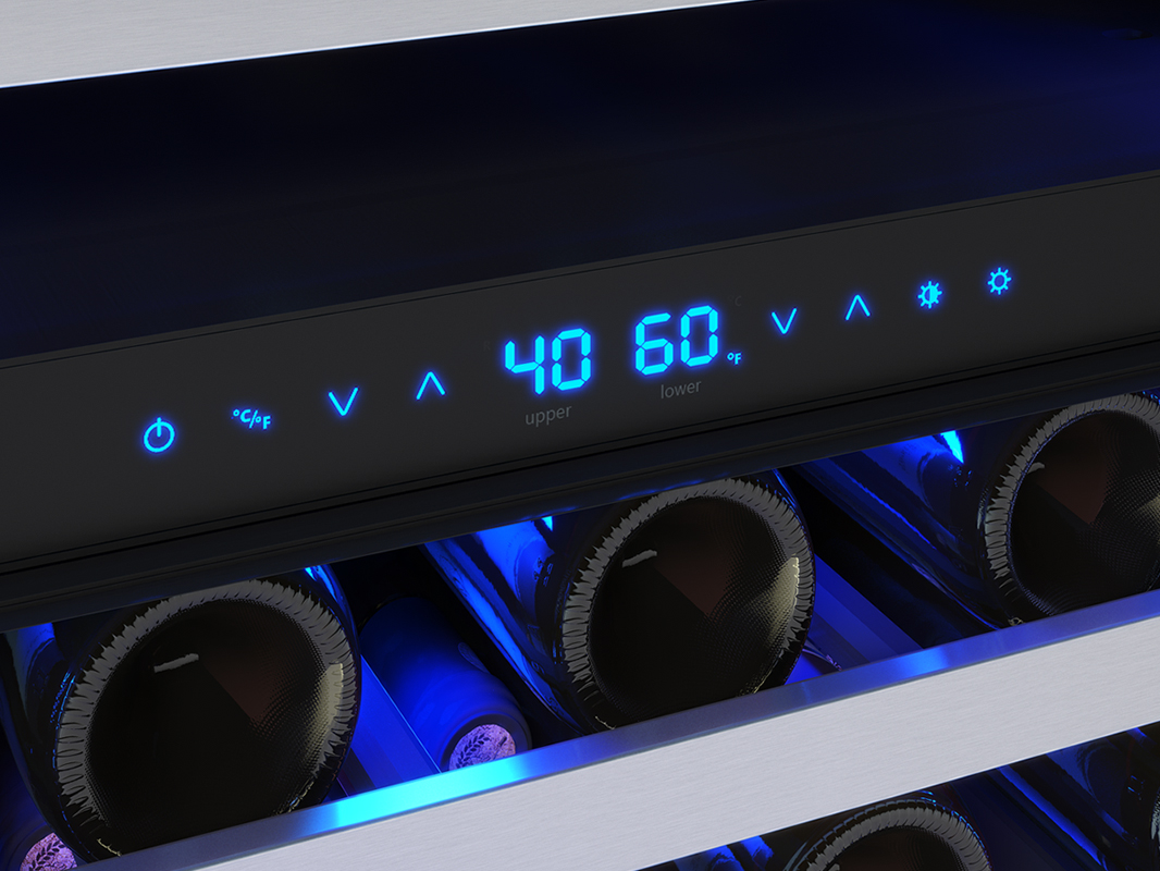 24" Dual Zone Wine Cooler PRW24C02CG