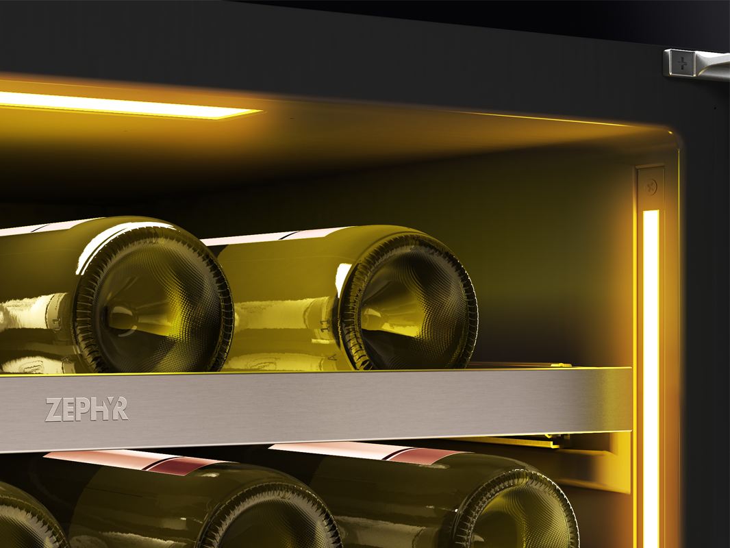 24" Dual Zone Wine Cooler PRW24C02CG