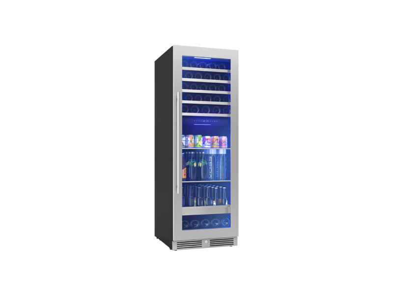 24" Full Size Dual Zone Wine & Beverage Cooler PRWB24F02BG