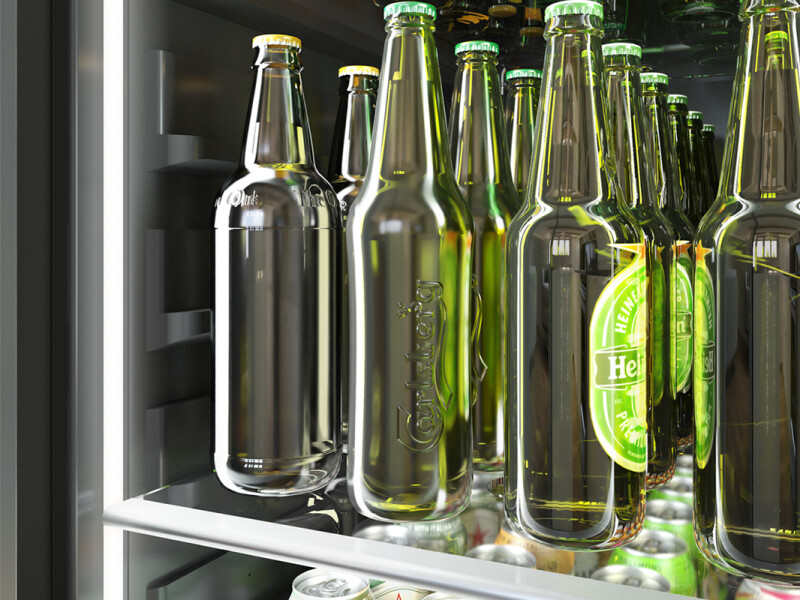24" Full Size Dual Zone Wine & Beverage Cooler PRWB24F02BG