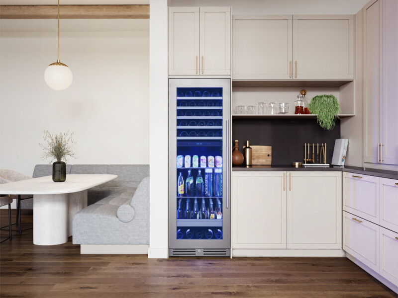 24" Full Size Dual Zone Wine & Beverage Cooler PRWB24F02BG