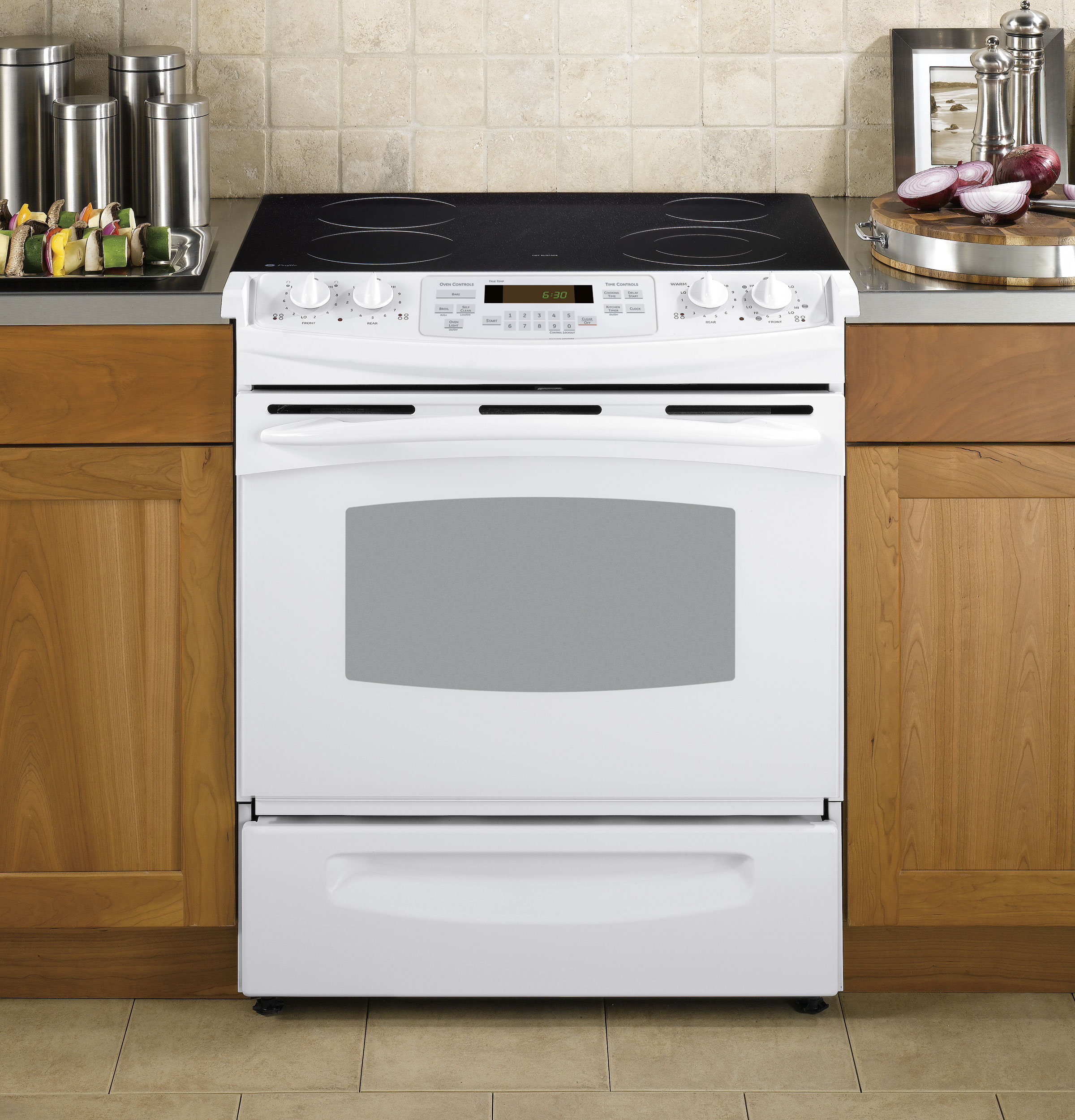 30" Slide-In Electric Range PS900DPWW