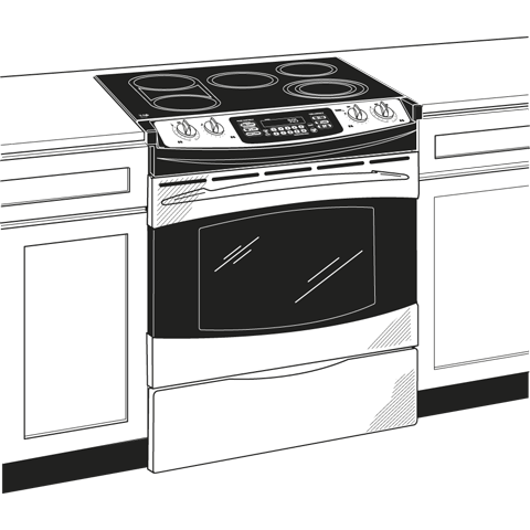 30" Slide-In Electric Range PS905SPSS