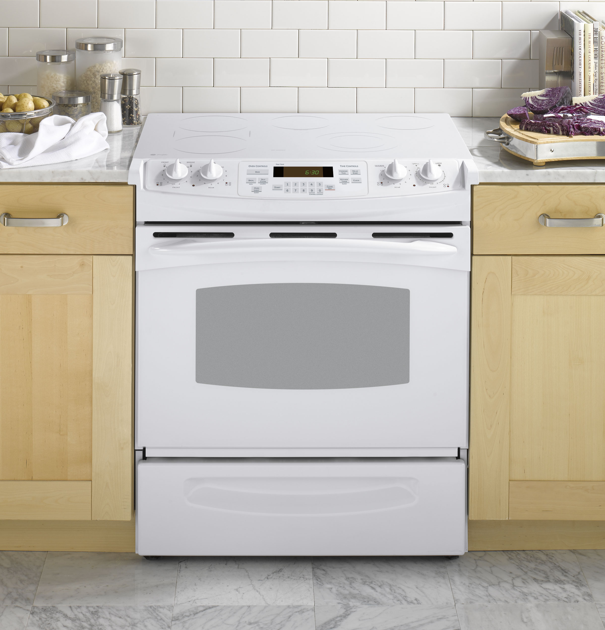 30" Slide-In Electric Range PS905TPWW