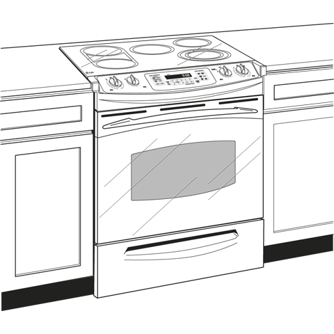30" Slide-In Electric Range PS905TPWW