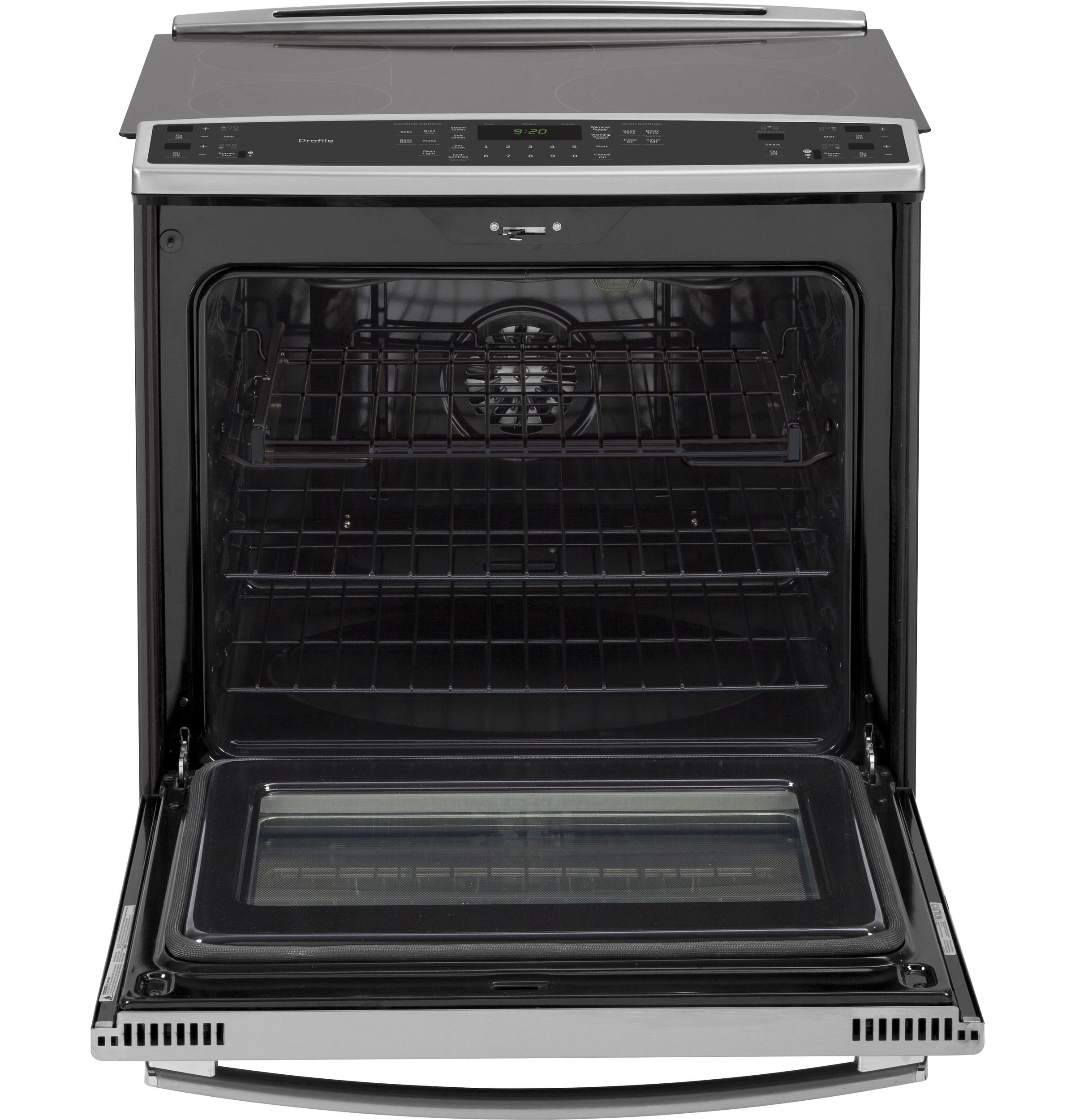 Series 30" Slide-In Front Control Electric Convection Range with Warming Drawer PS920SFSS
