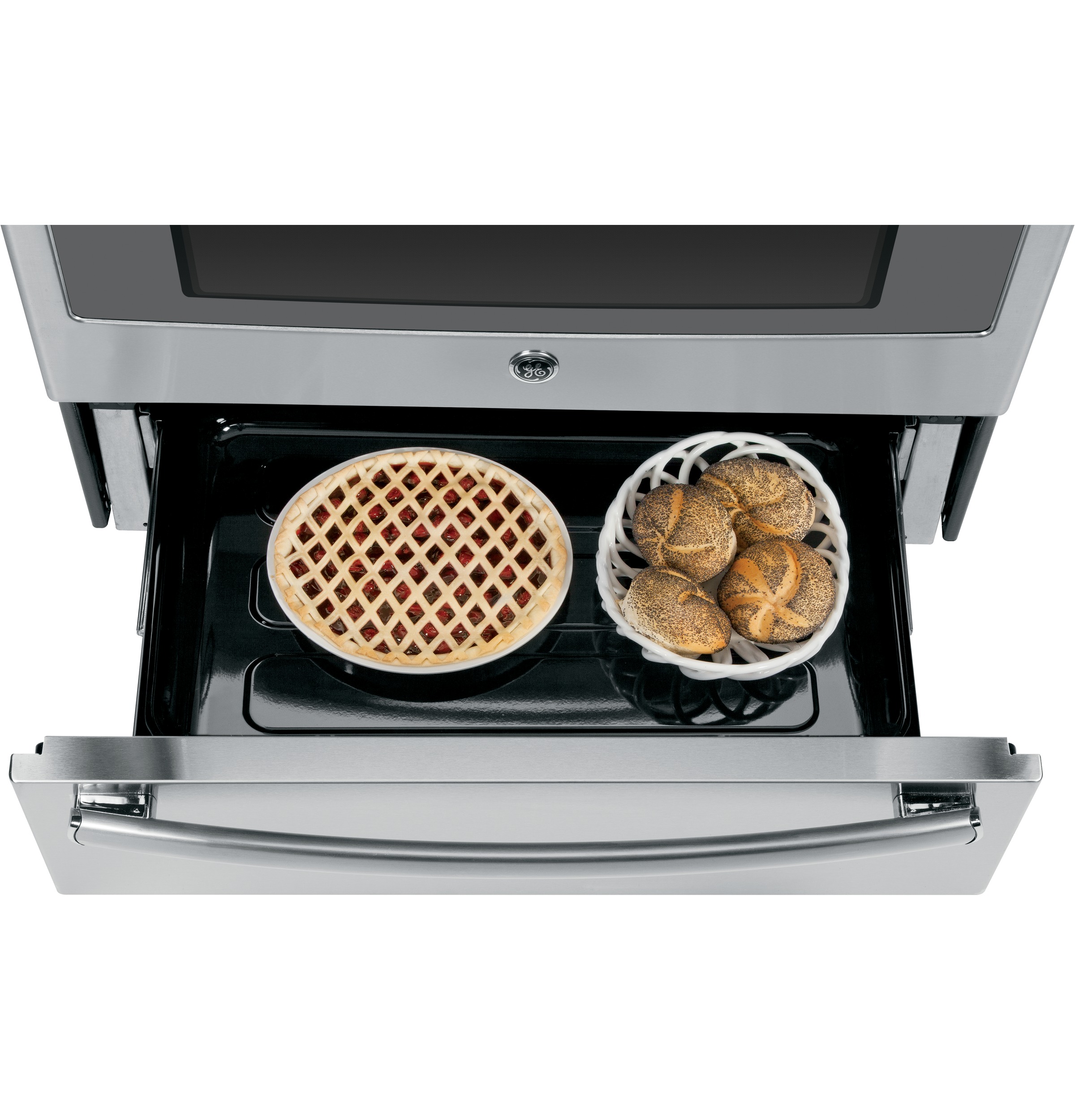 Series 30" Slide-In Front Control Electric Convection Range with Warming Drawer PS920SFSS