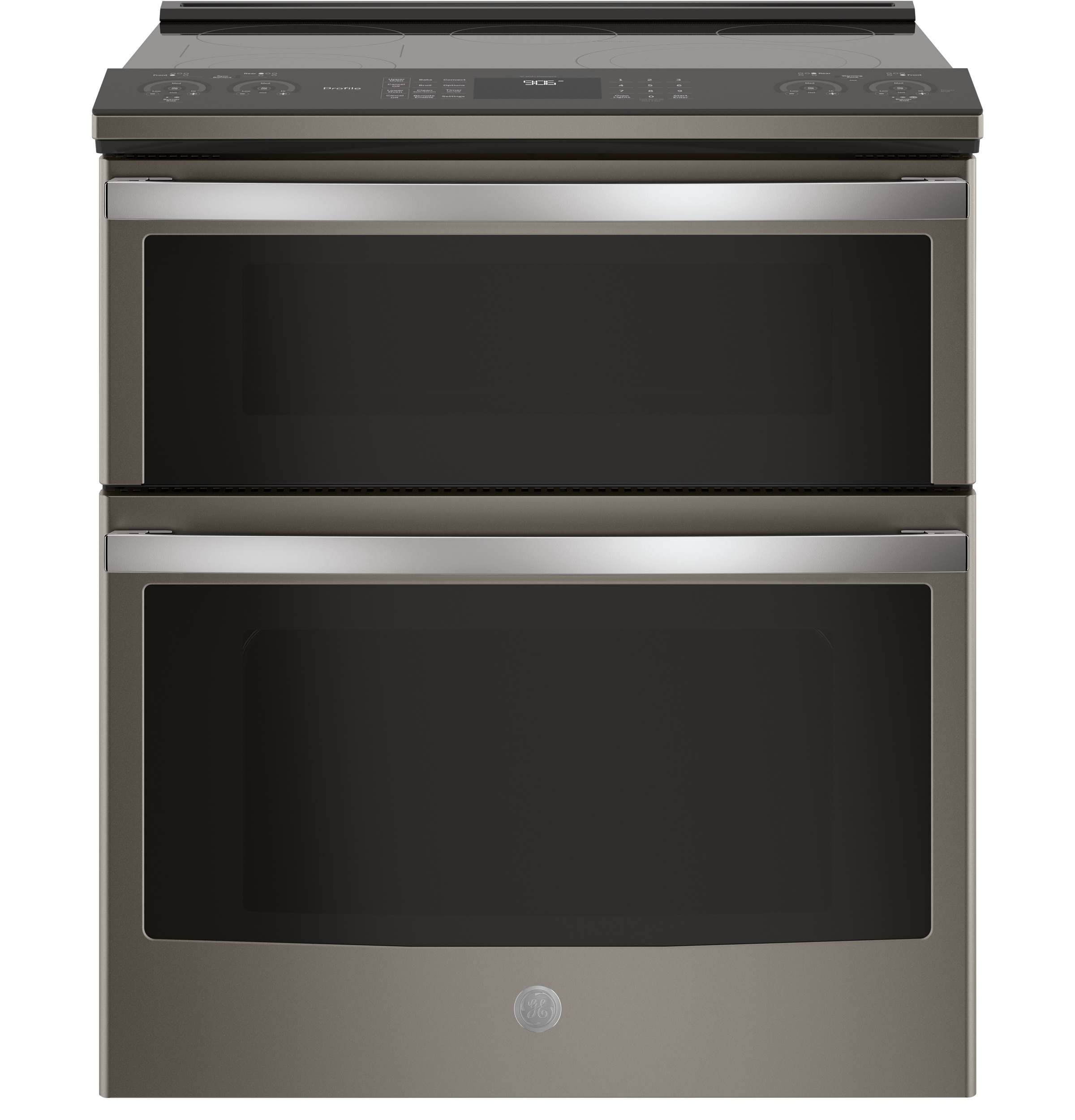 30" Smart Slide-In Electric Double Oven Convection Range PS960ELES