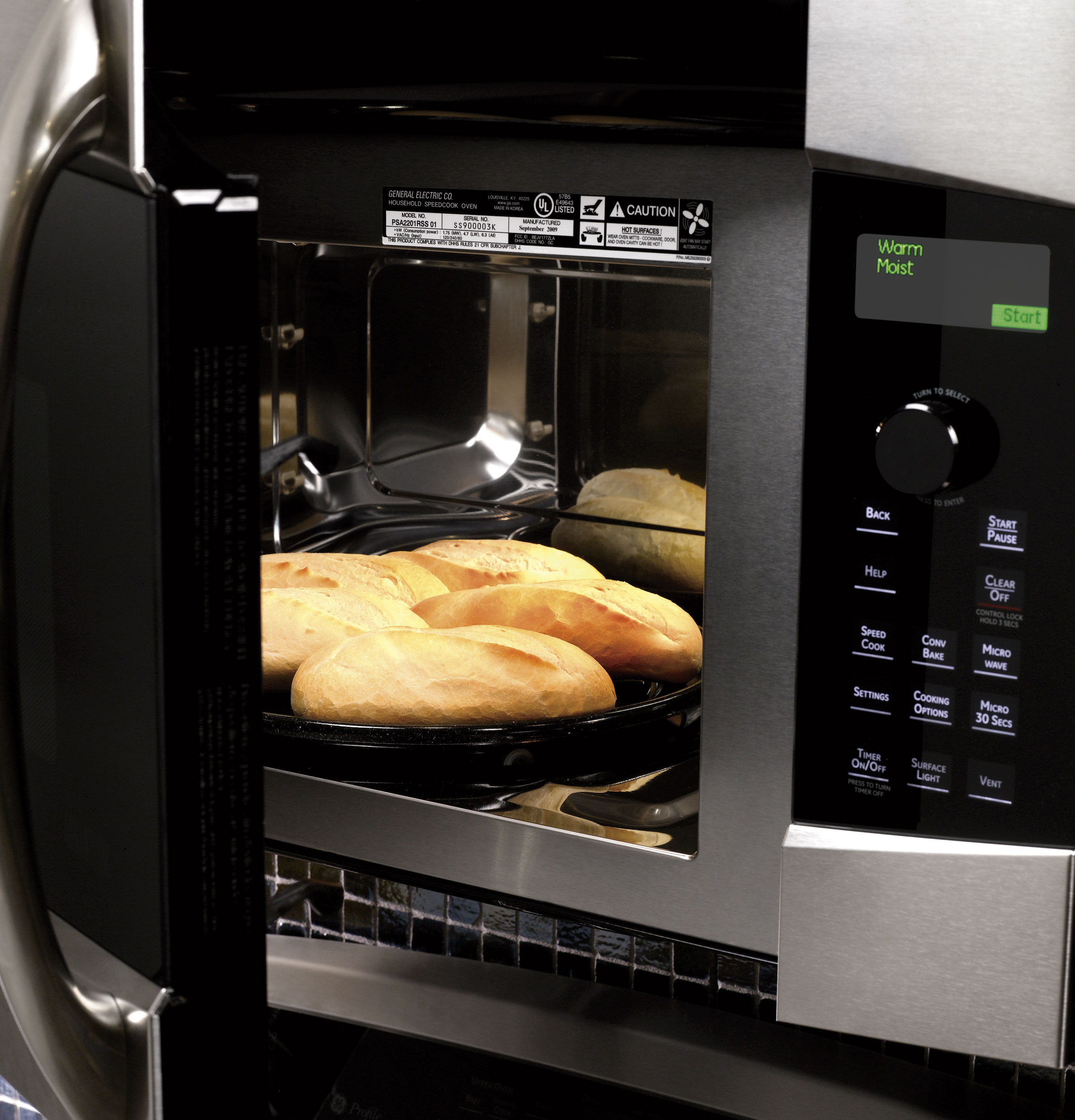 Advantium 120 Above-the-Cooktop Oven PSA1201RSS