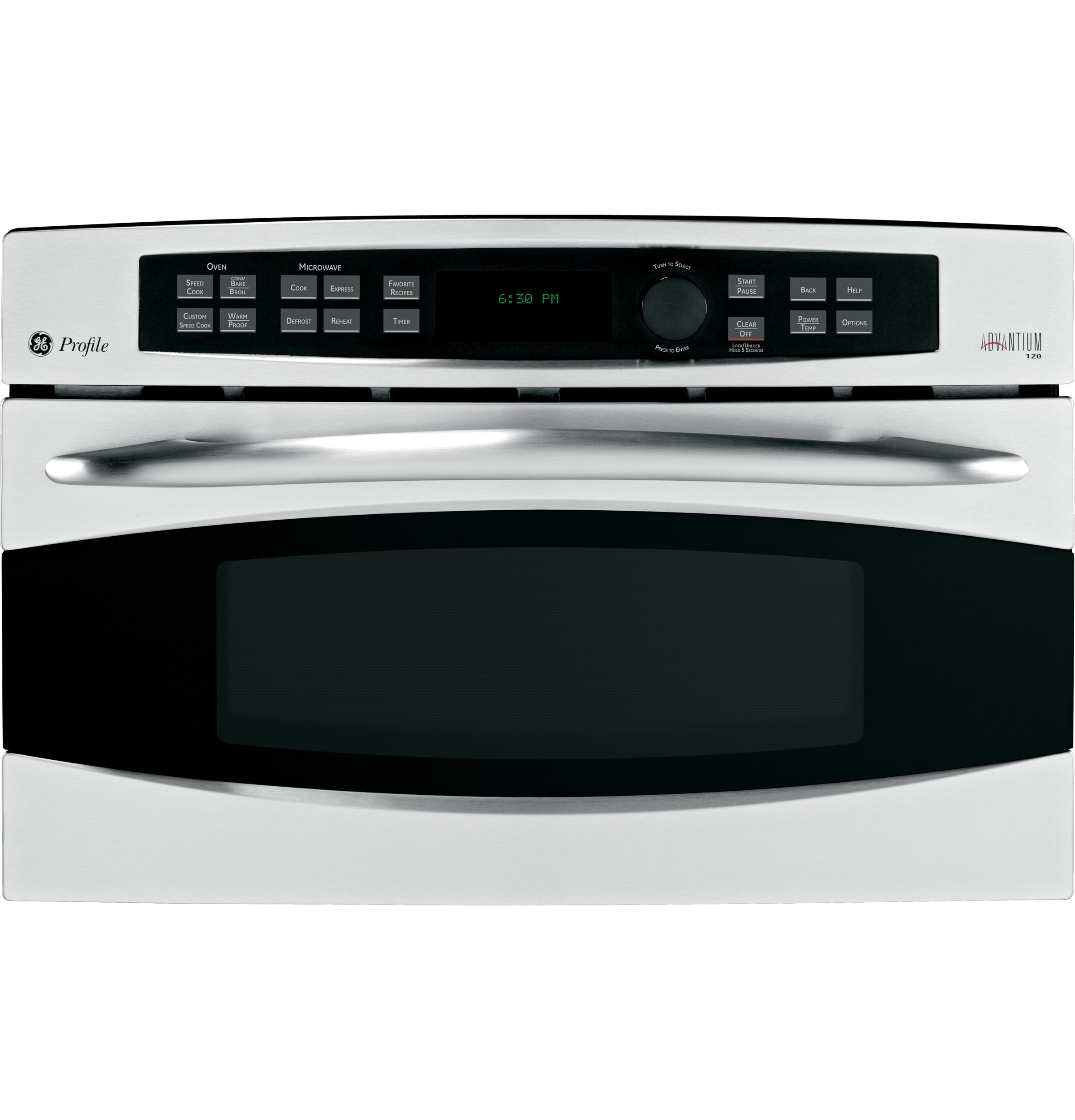 Advantium 120V - 30 in. Wall Oven PSB1201NSS